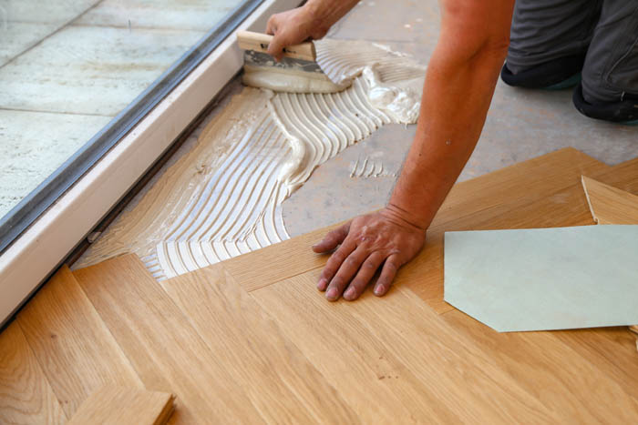 Parquet flottant Les Houches
